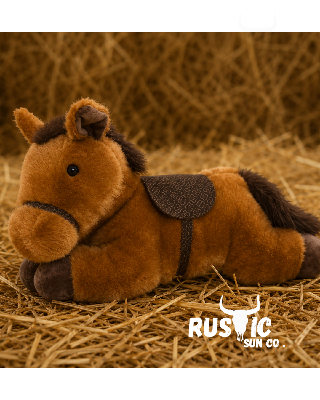 Laying Horse Plushie