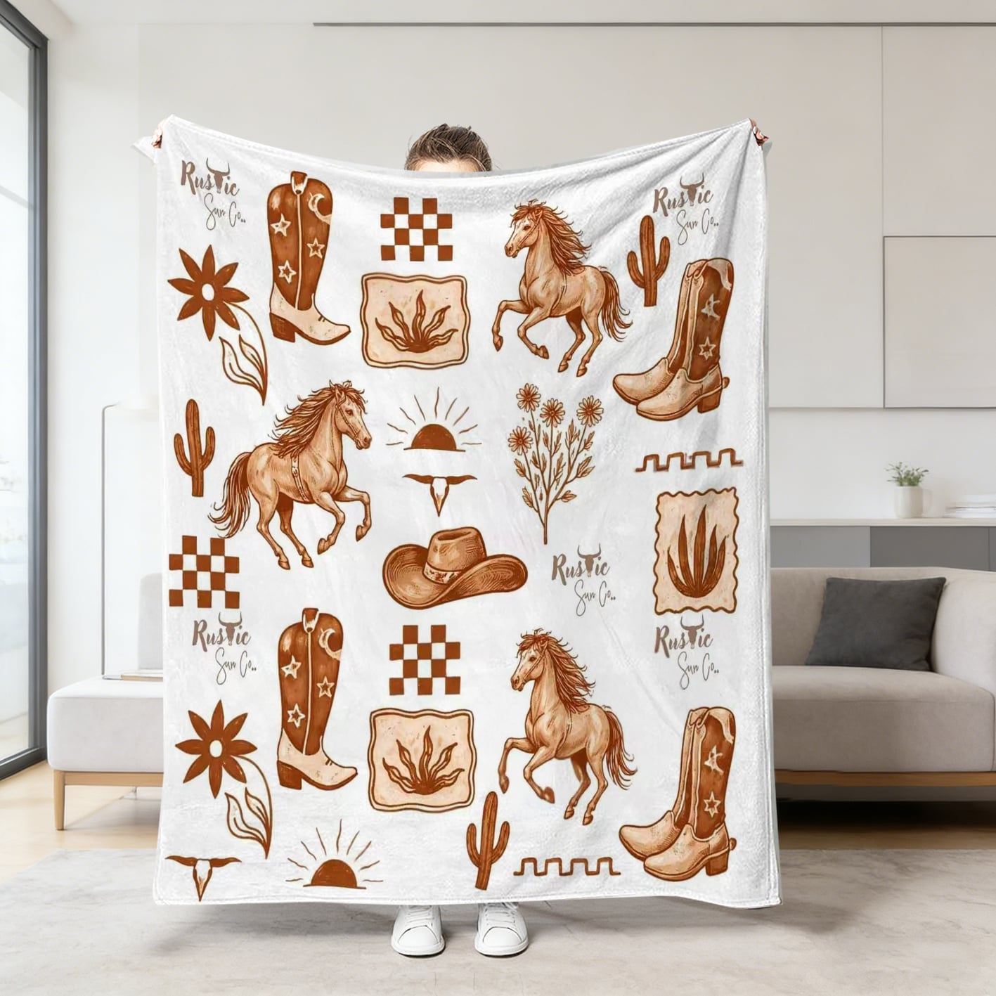 Rustic Ranch Blanket