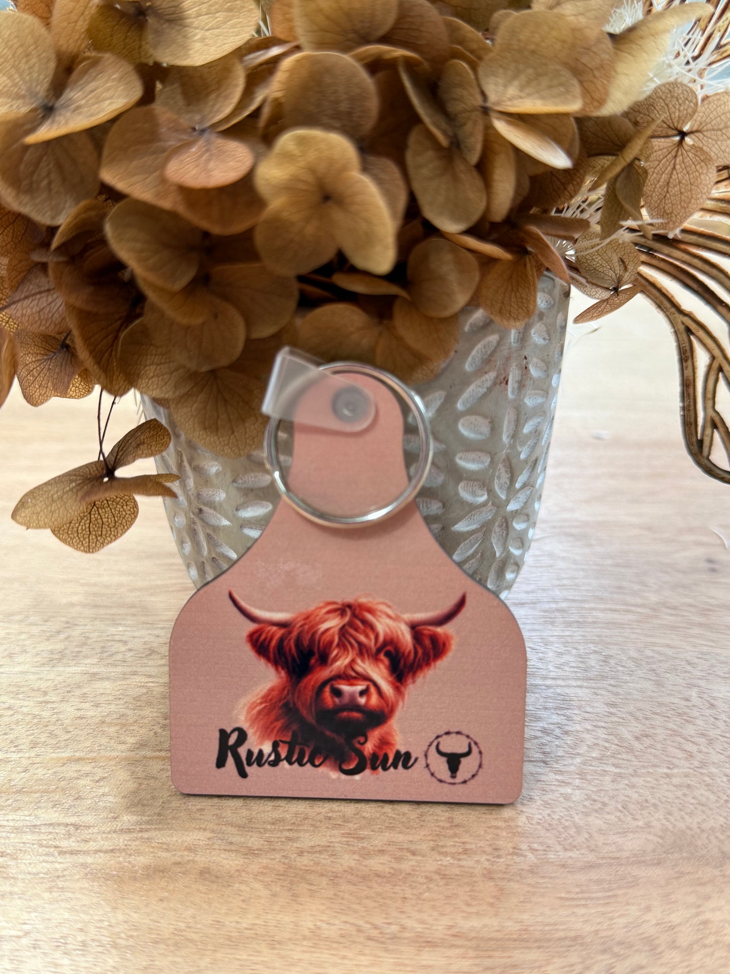 RSC Cow Tag Keyring