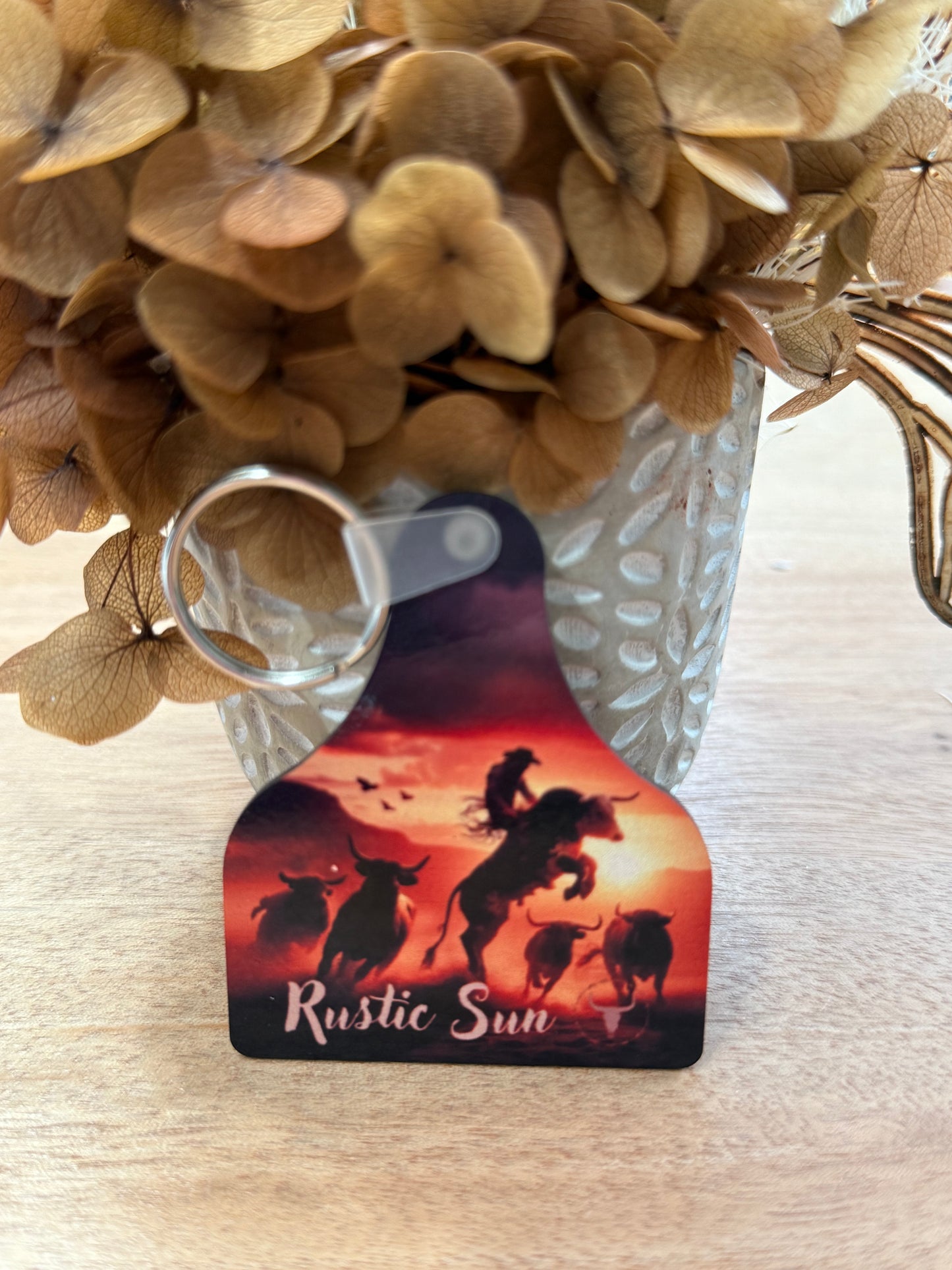 RSC Cow Tag Keyring