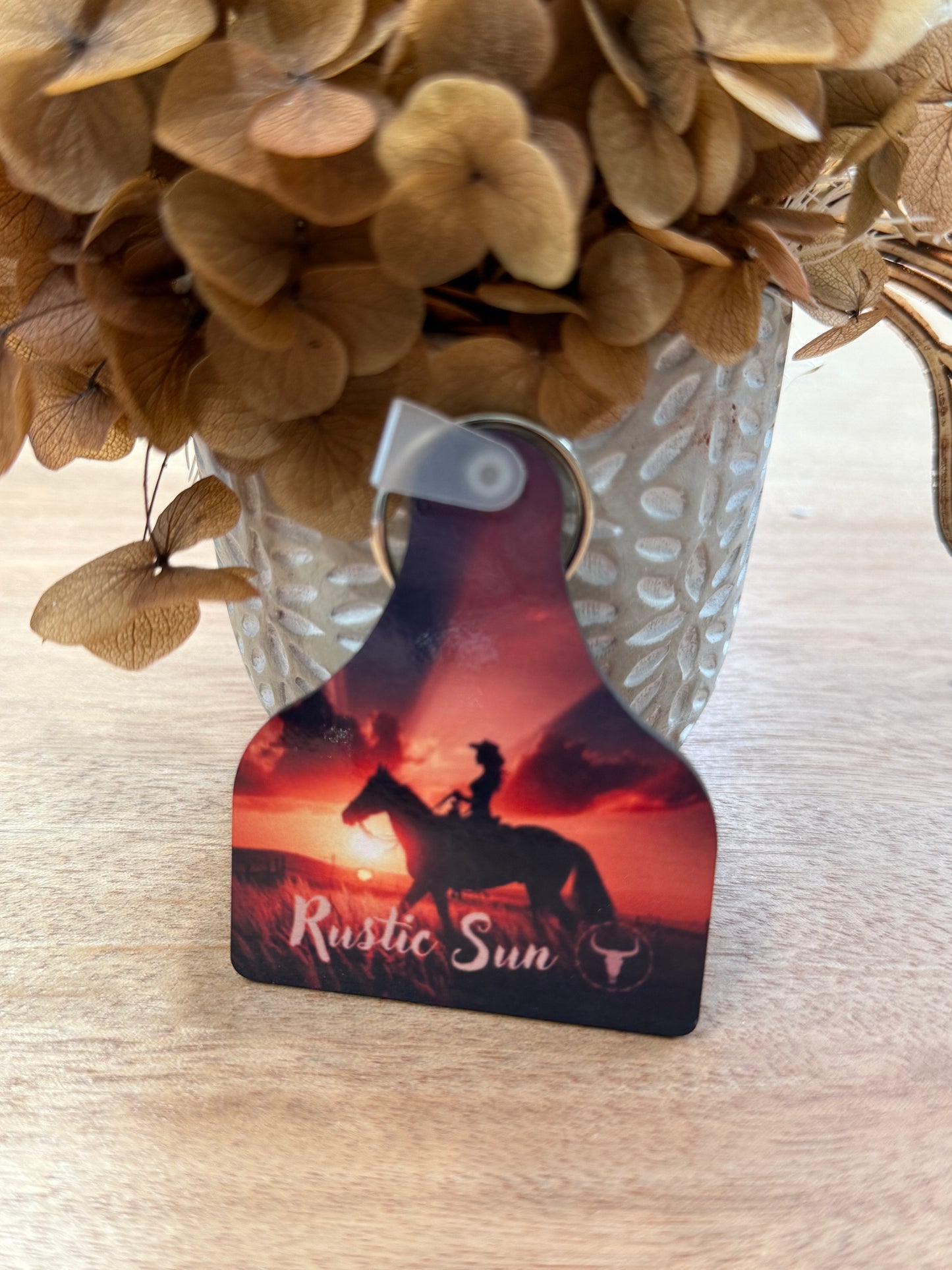 RSC Cow Tag Keyring