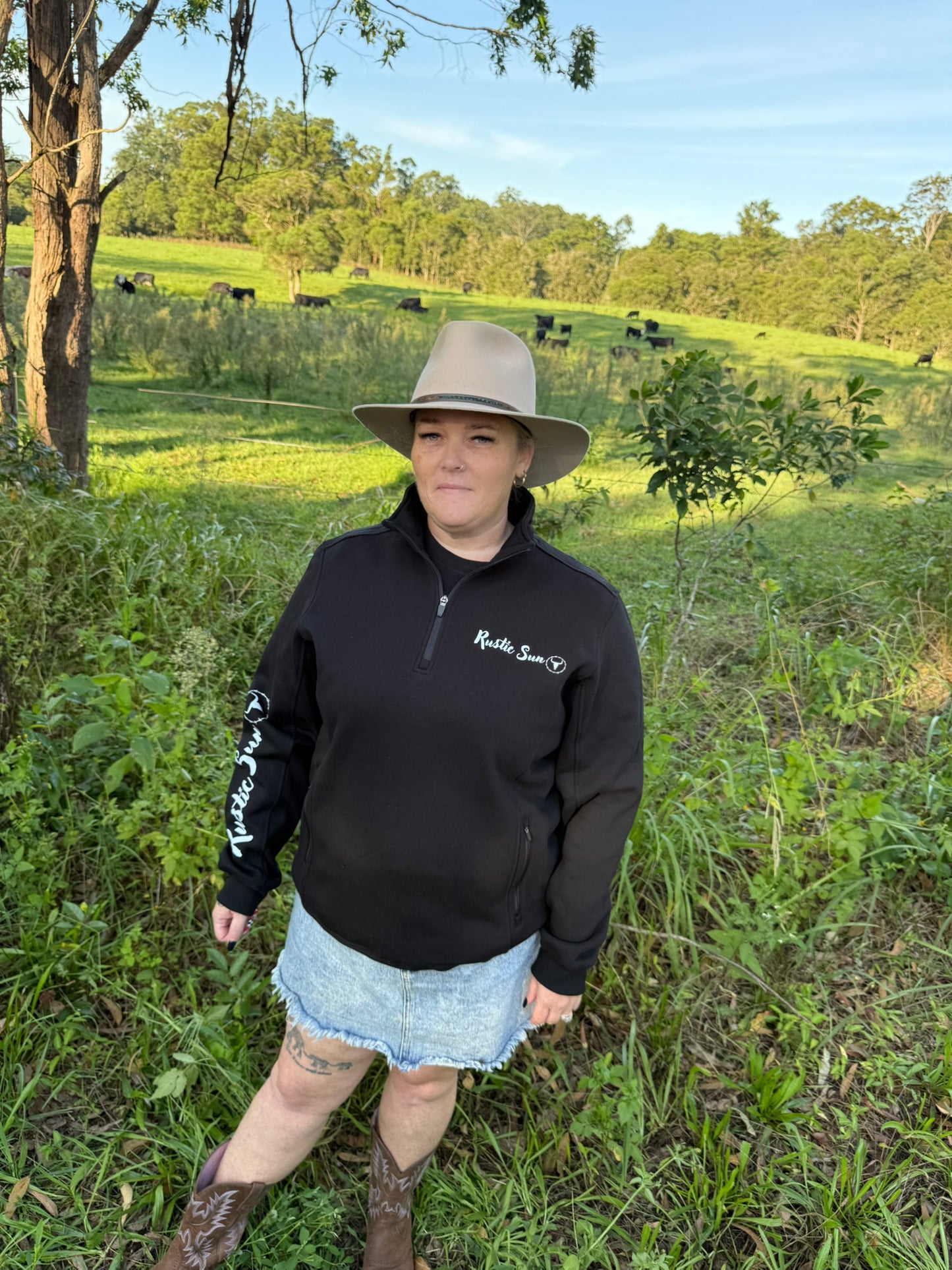 1/4 Zip Adult Jumper Unisex