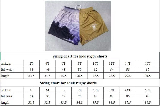 Kids Buckin Bull Footy Shorts