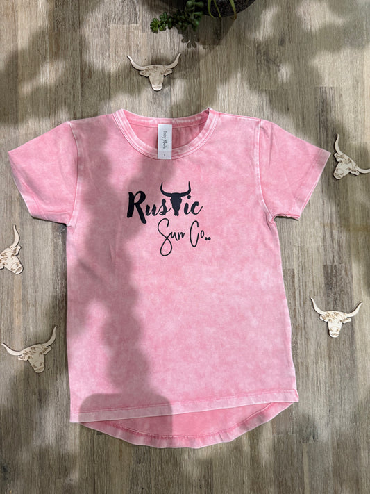 Kids long back curved Tshirt