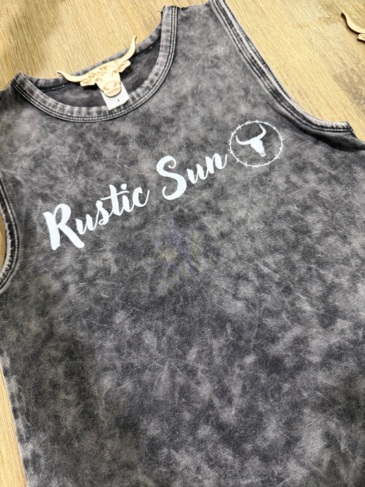 Stone Wash Singlets