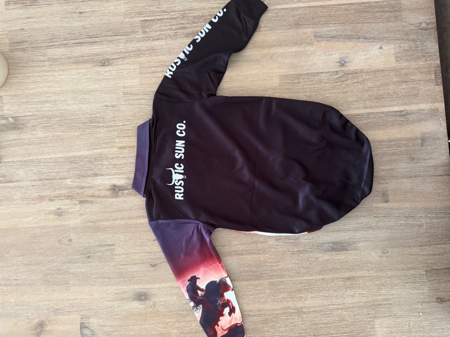 Buckin Bull Baby Fishing Romper