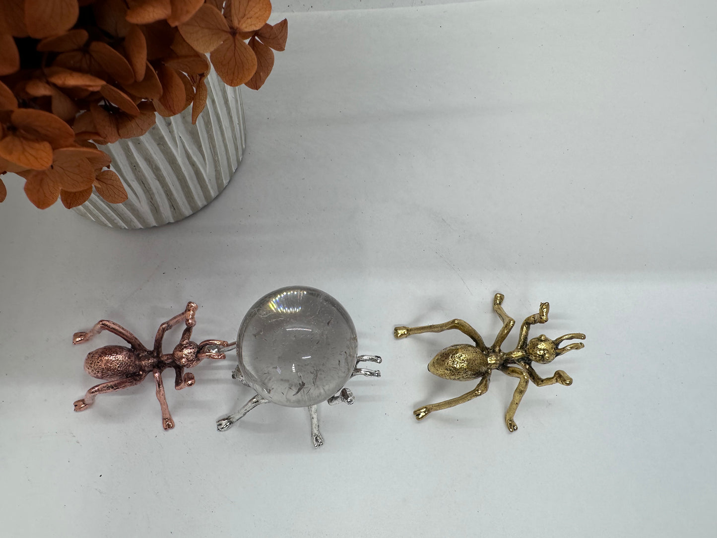 Silver Ant Sphere Holder