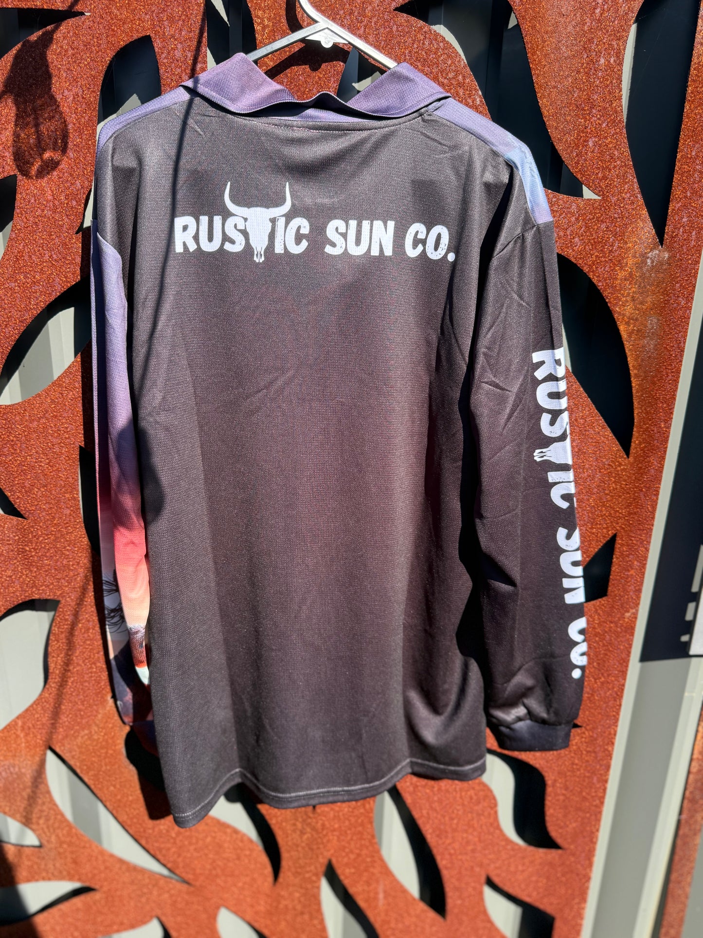 Adult Buckin Bull Fishing Shirt