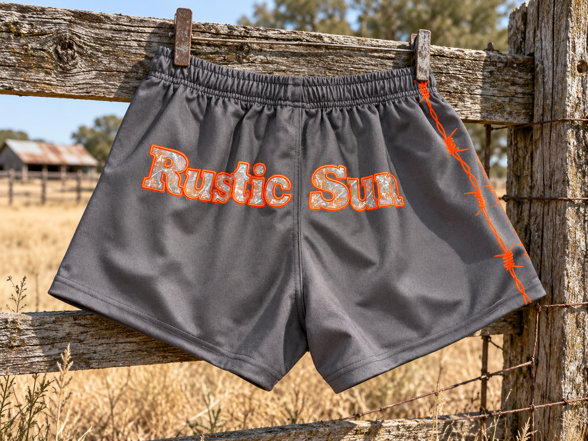 Camo Bull Footy Shorts