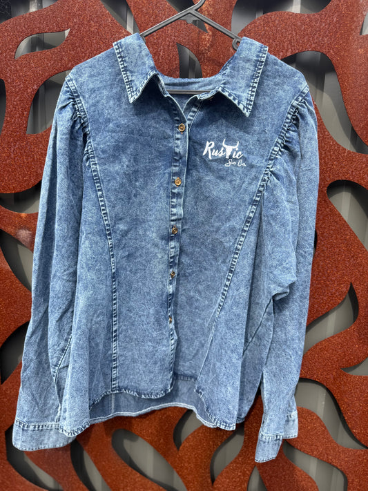 Dixie Denim Long Sleeve Shirt