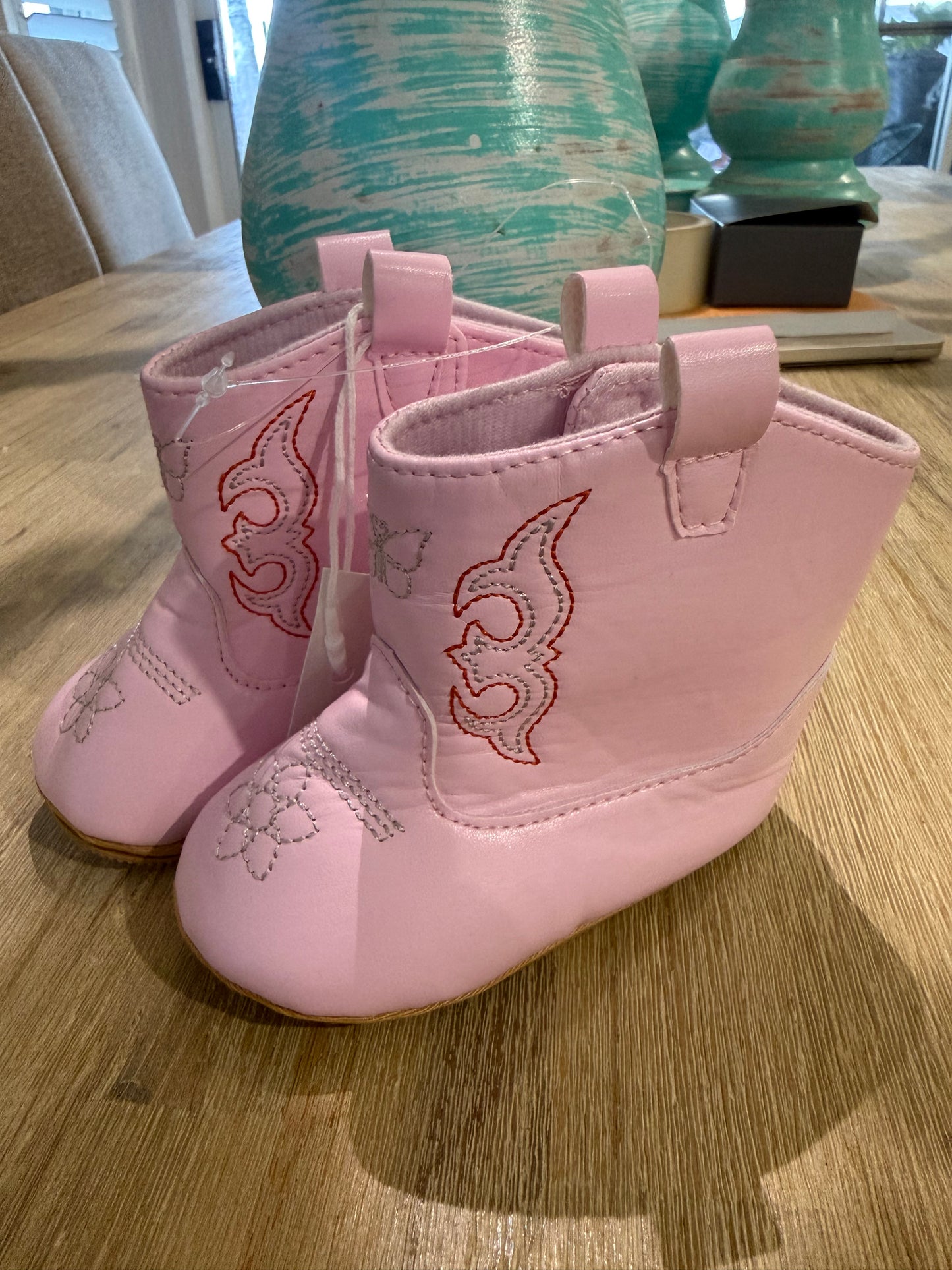 Pink Boots