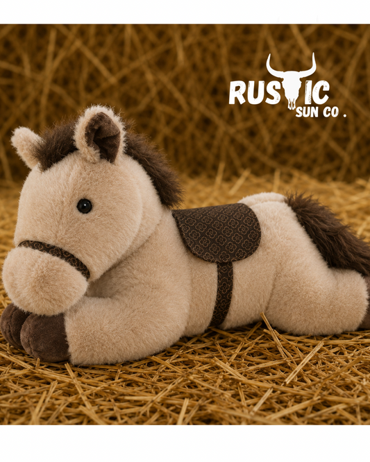 Laying Horse Plushie