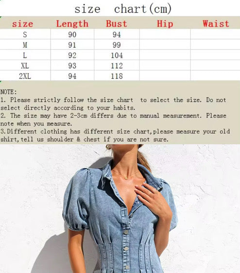 Daisy Denim Dress