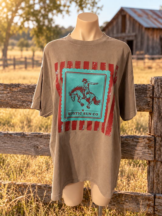 Turquoise Return To Sender Tee