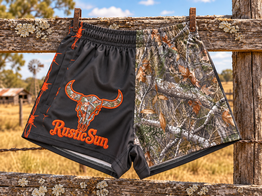 Camo Bull Footy Shorts