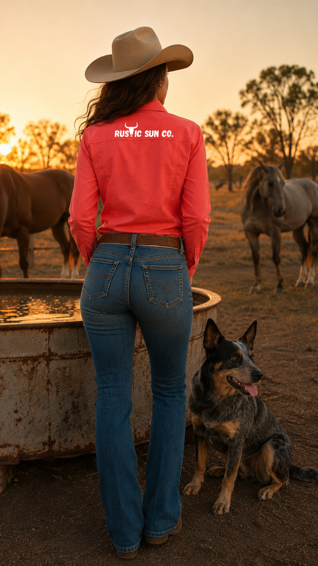 Woman’s Cotton Work Shirts