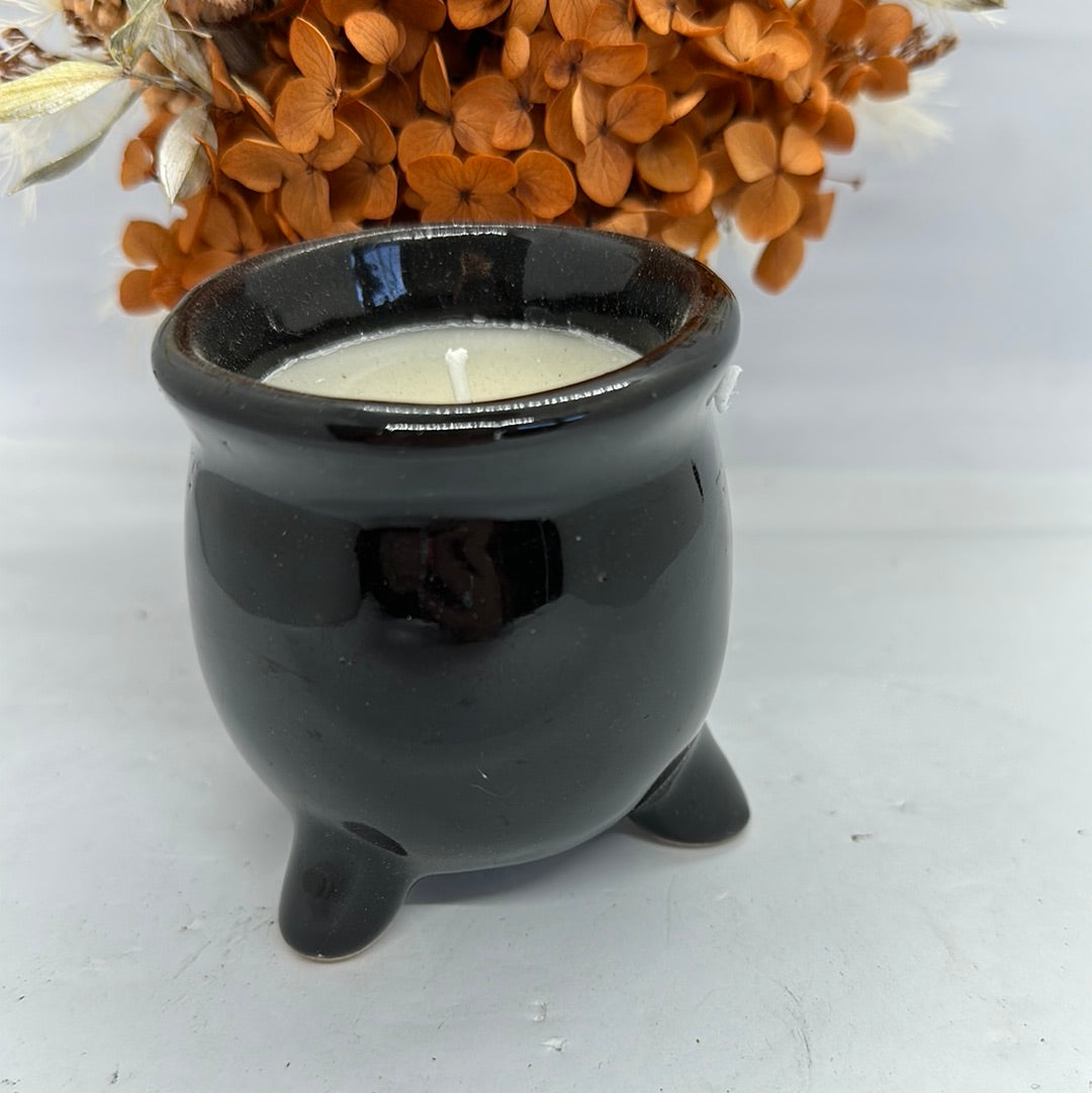 Sandal Scent Witches Brew Cauldron Candle
