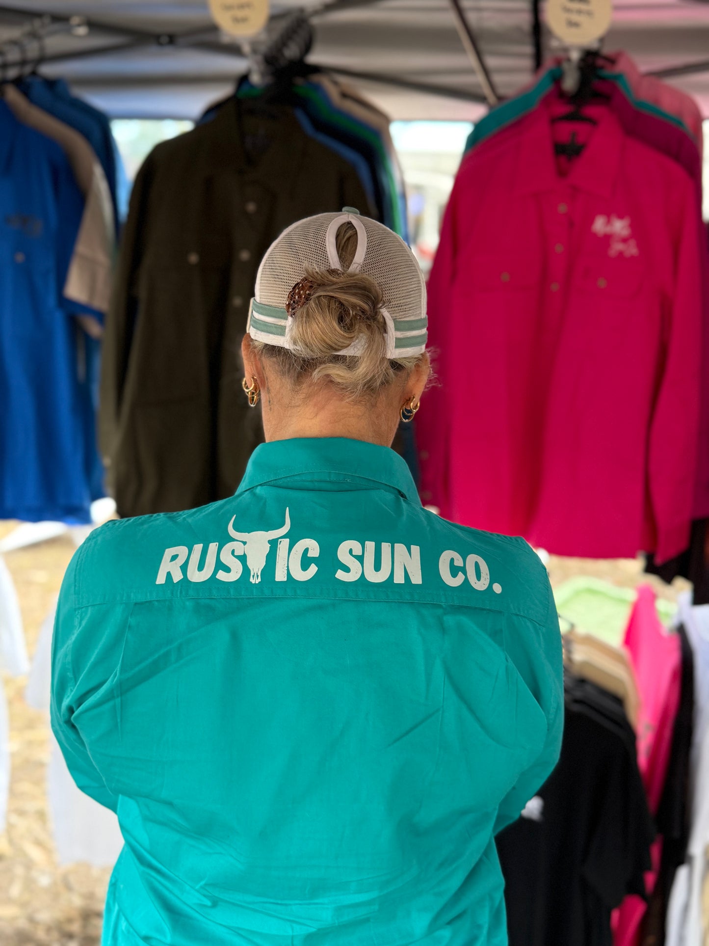 Woman’s Cotton Work Shirts