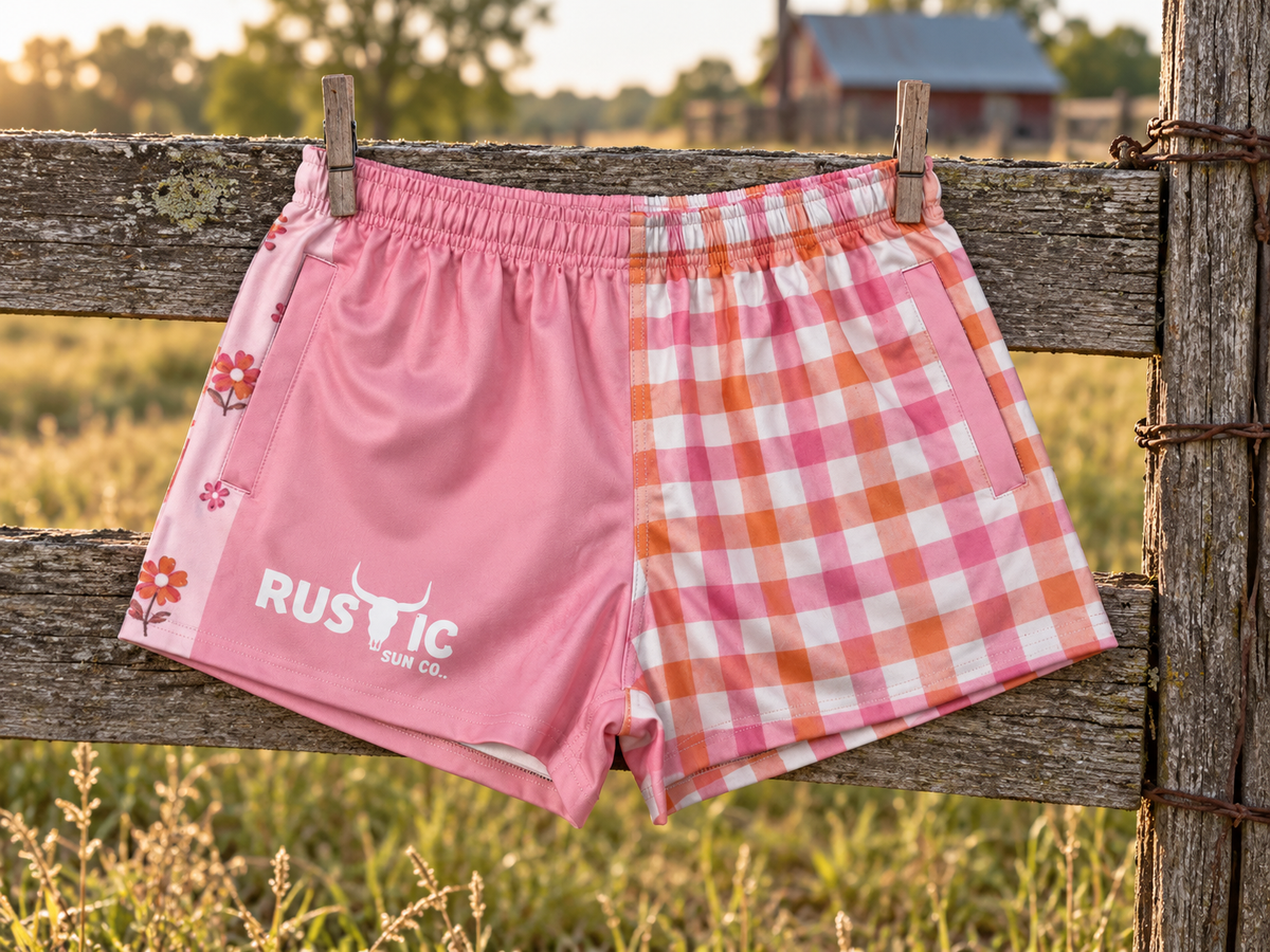 Country Sorbet Footy Shorts