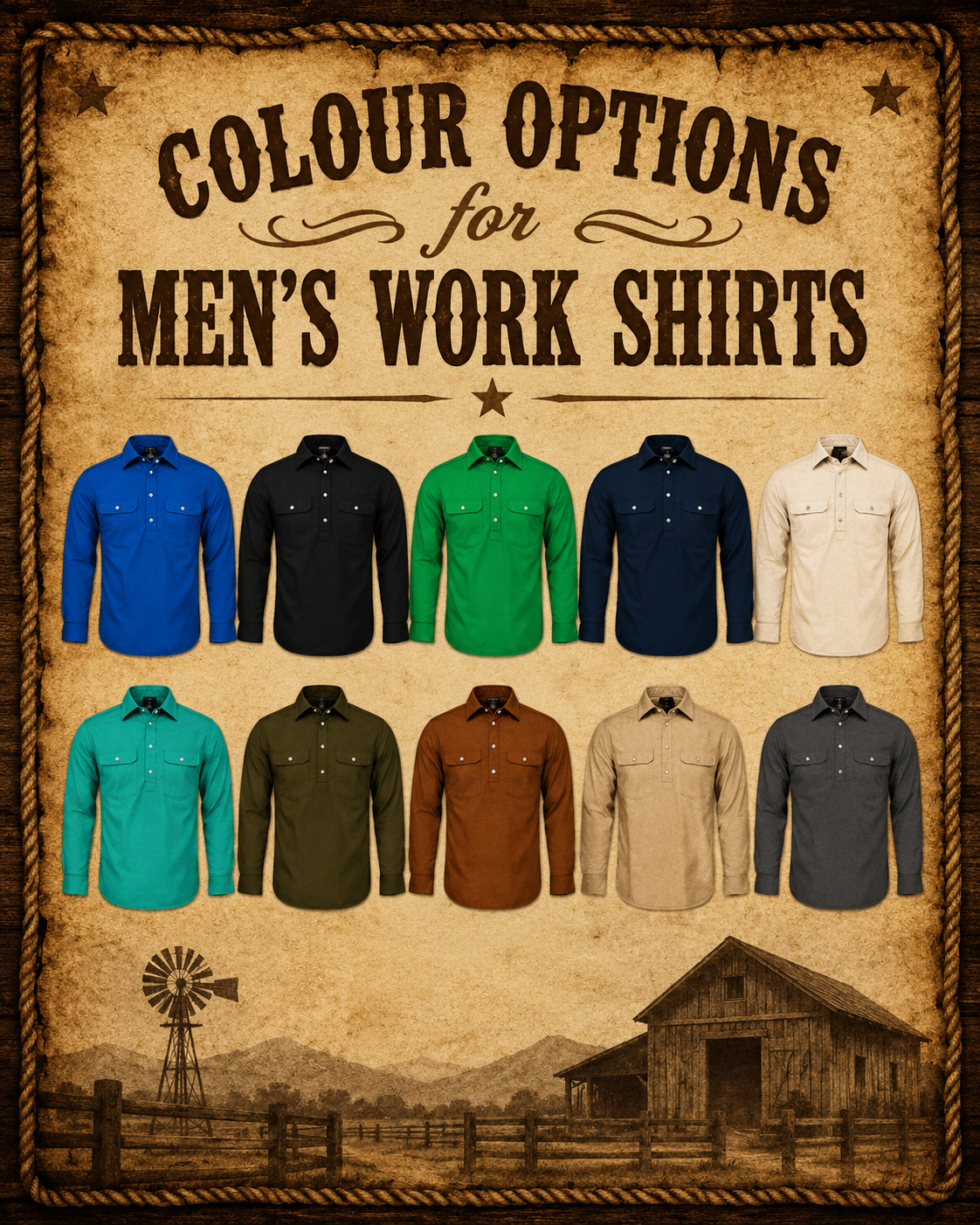 Men’s Work Shirts