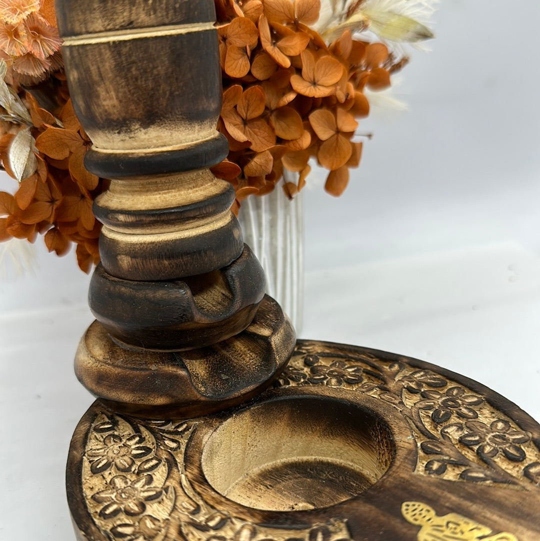 Mango Wood Back-flow Burner