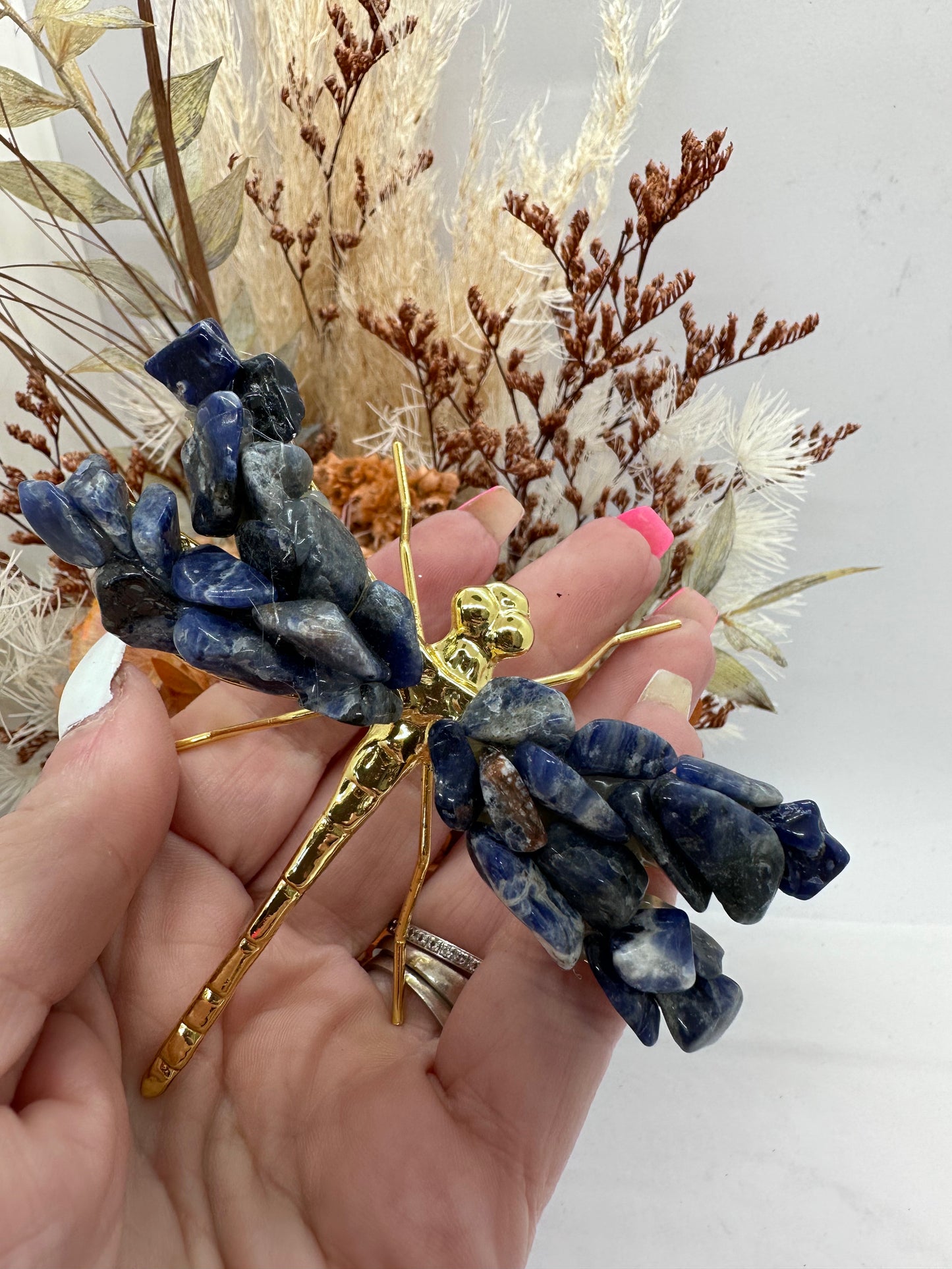 Sodalite Dragonfly