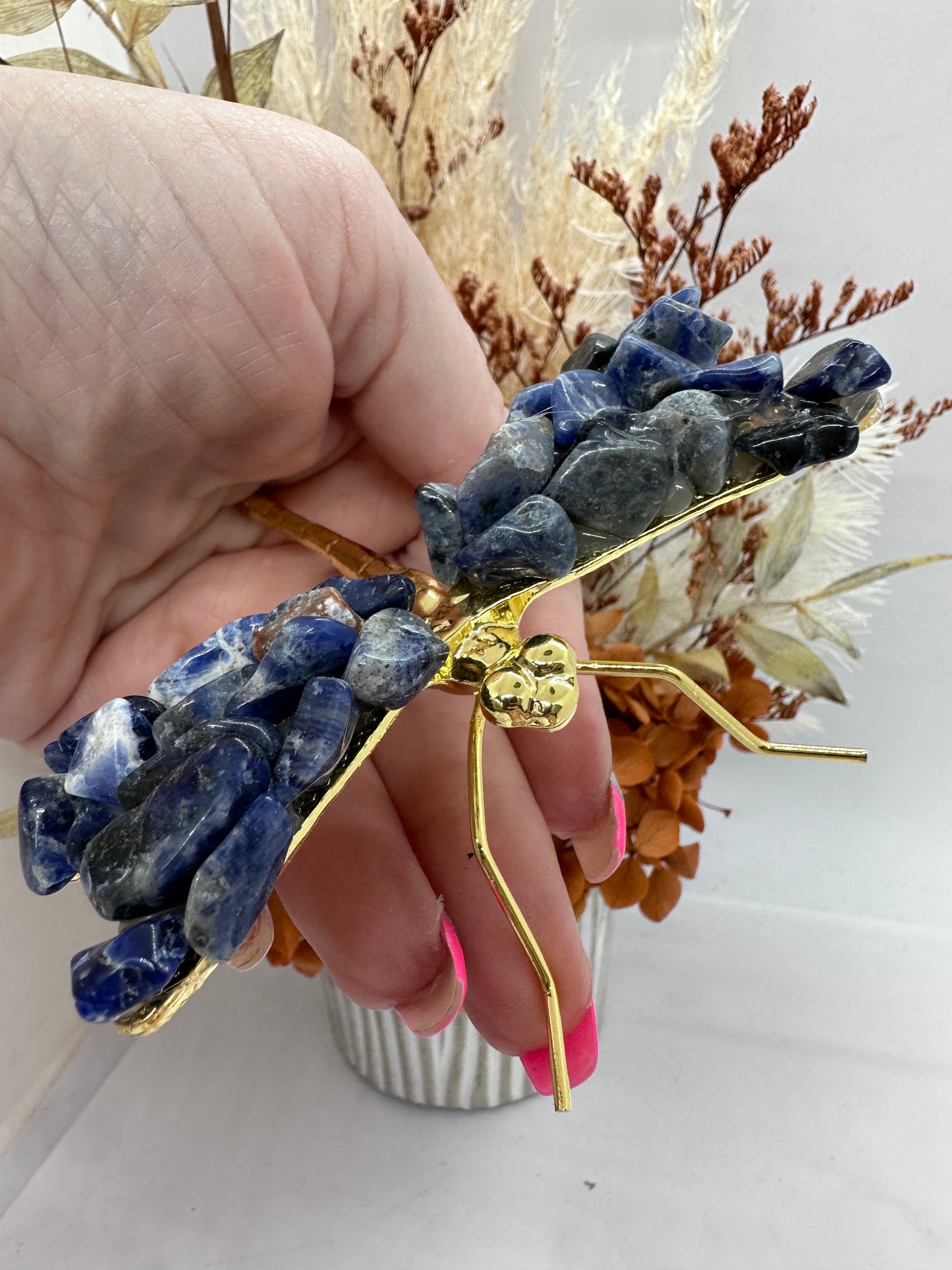 Sodalite Dragonfly