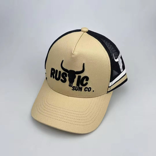Tan and Black Signature Trucker