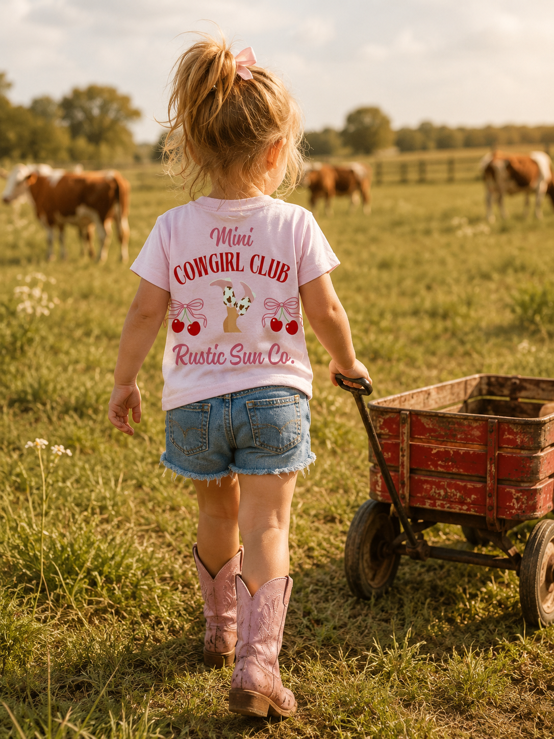 Mini Cowgirl Club Tshirt
