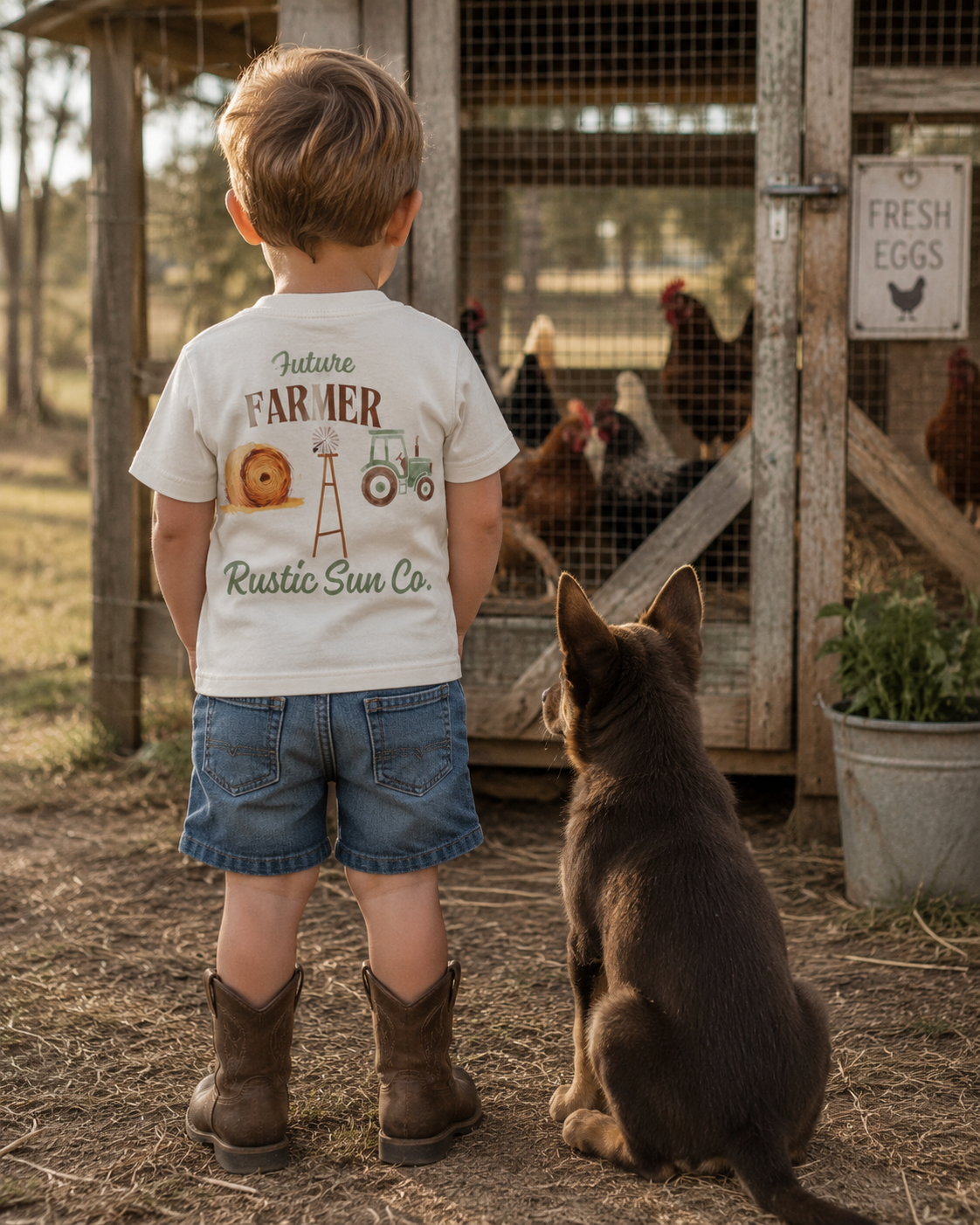 Future Farmer Kids T Shirts