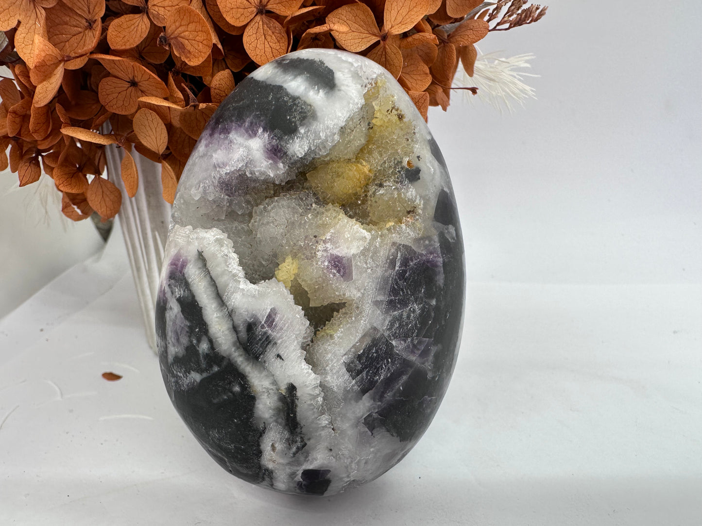 Purple Sphalerite Egg