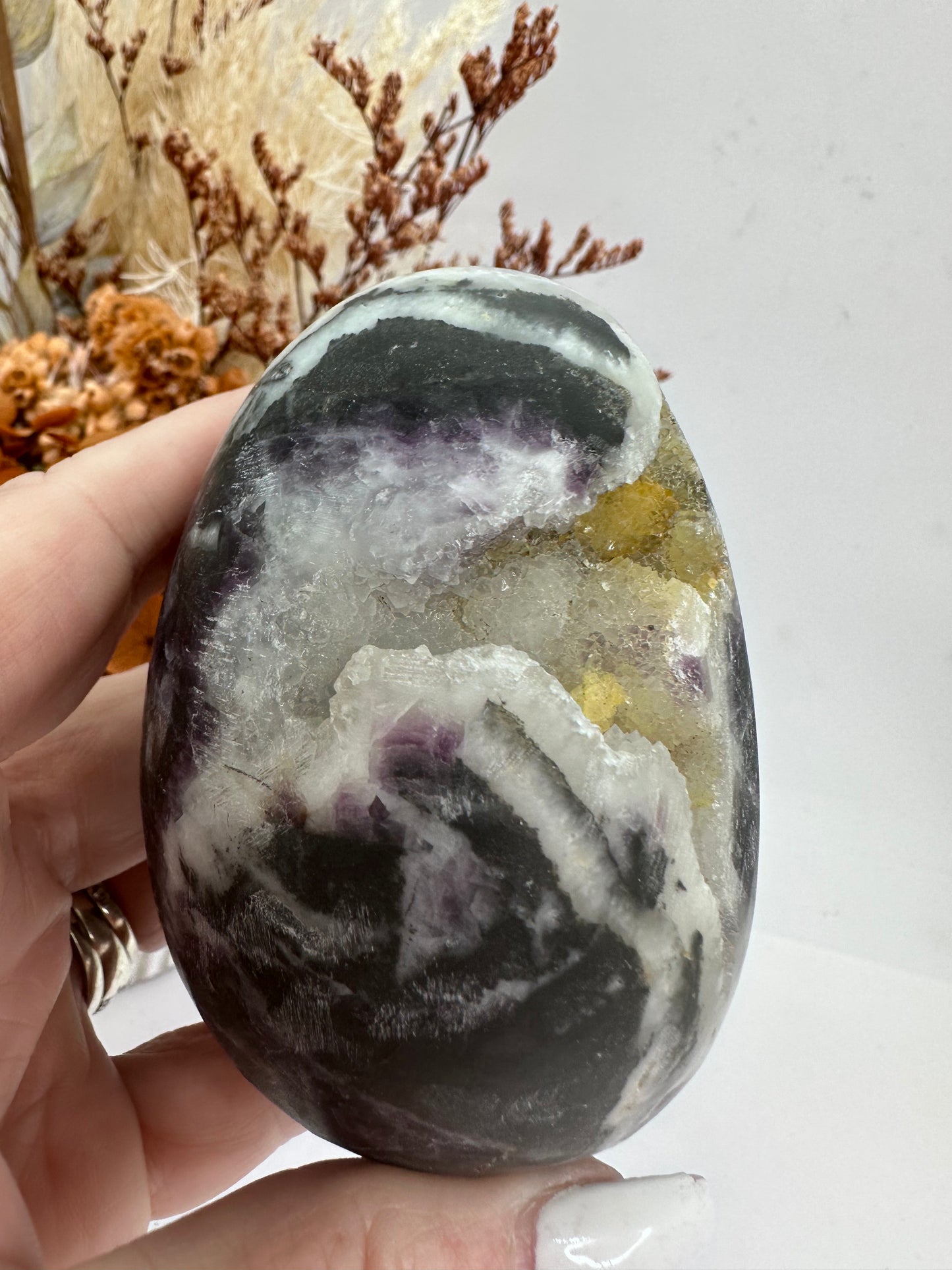Purple Sphalerite Egg