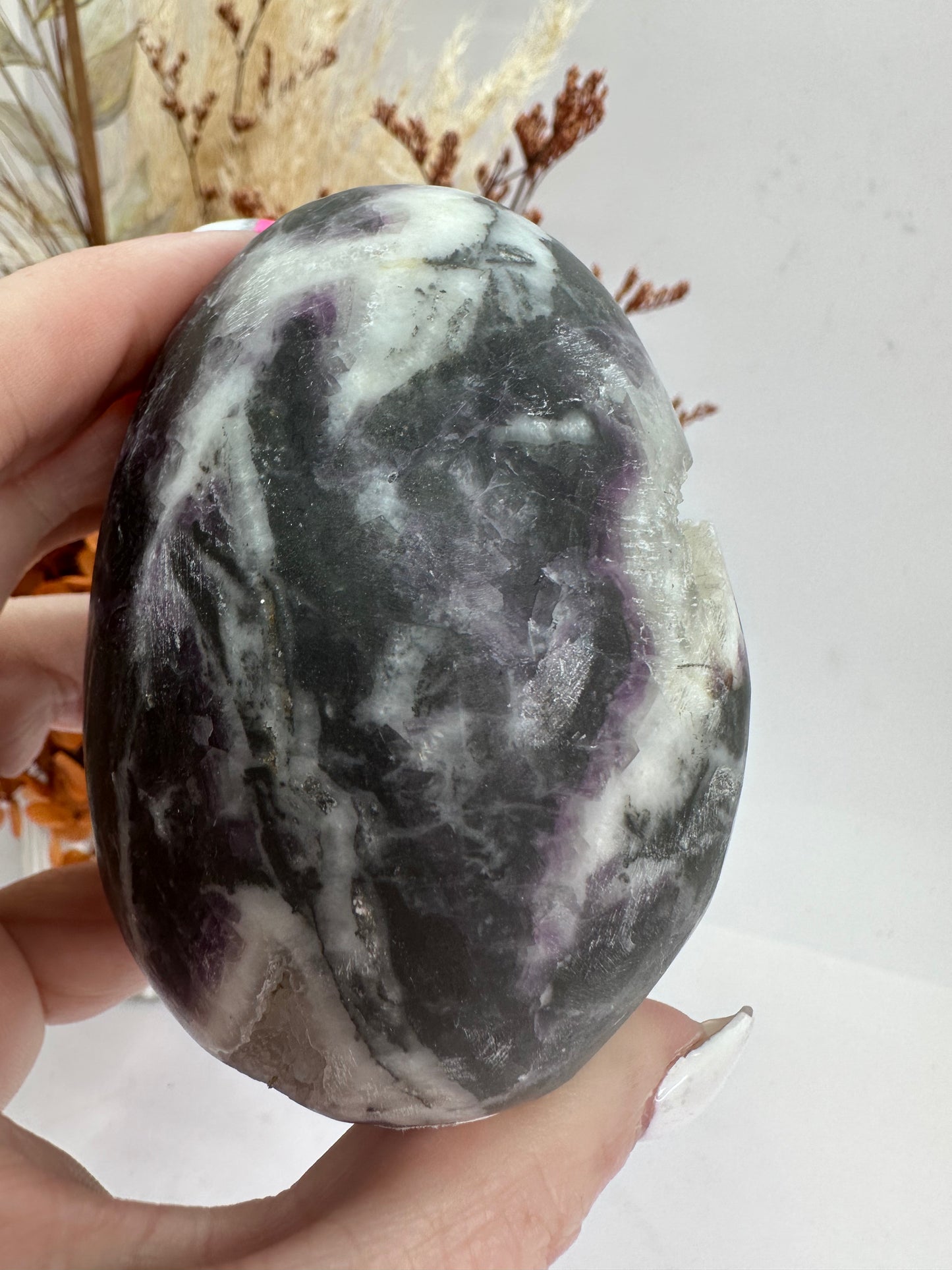 Purple Sphalerite Egg