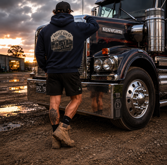 Rusty Trucker Hoodie