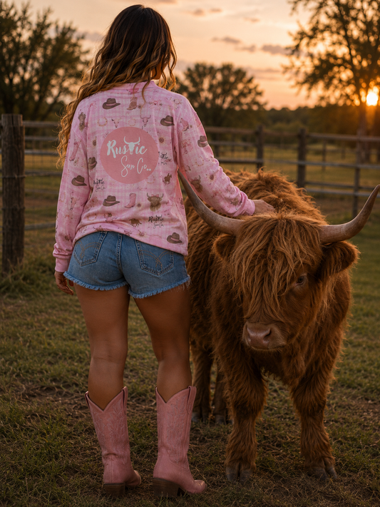 Pretty in Pastel Fishing Shirt