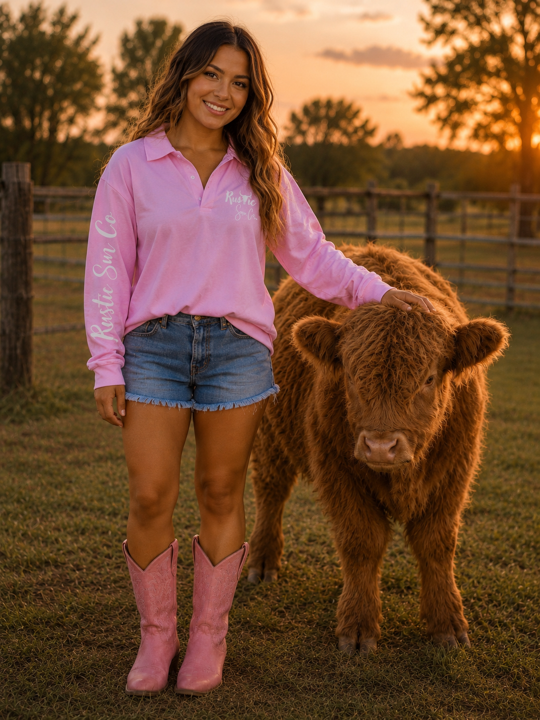 Pretty in Pastel Fishing Shirt