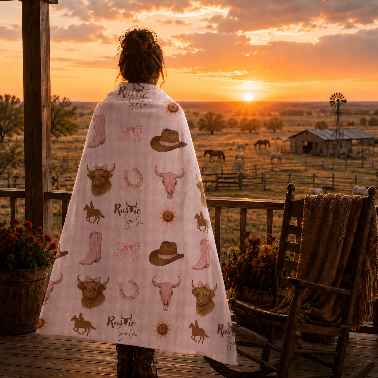 Pretty in Pastel Blanket