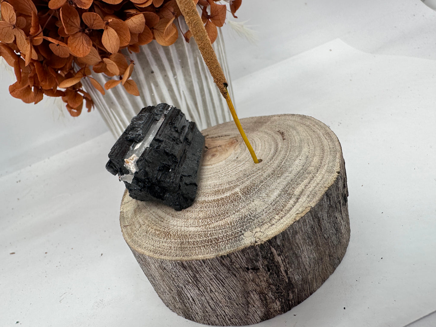 Black Tourmaline Handmade Incense Holder