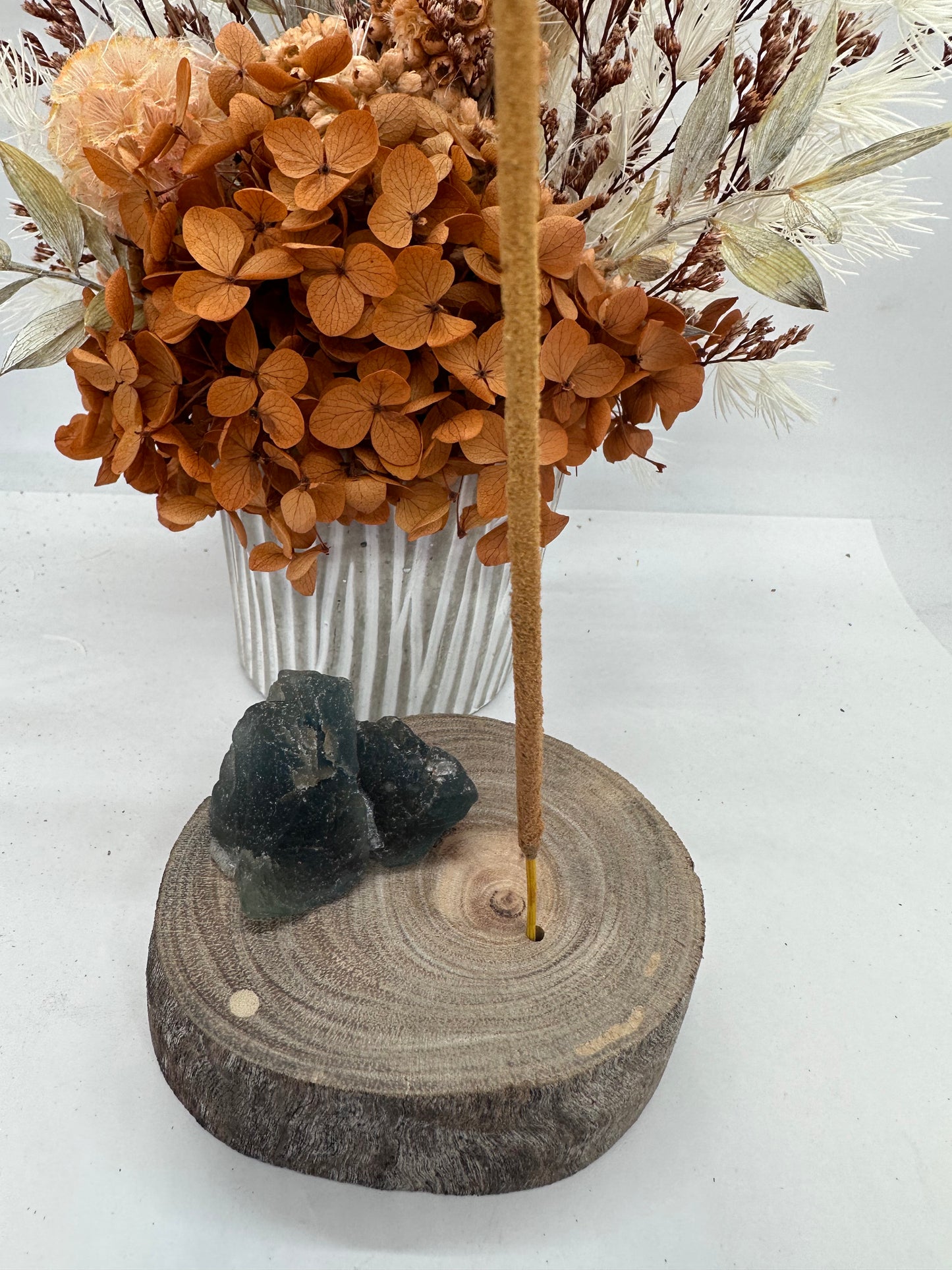 Blue Fluorite Handmade Incense Holder