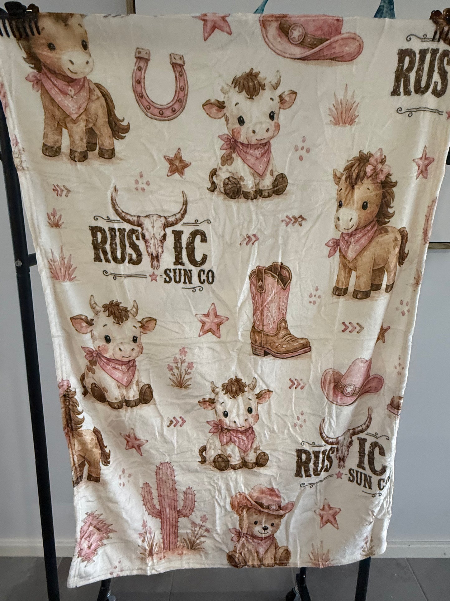 Baby Western Cot/Pram size Blanket