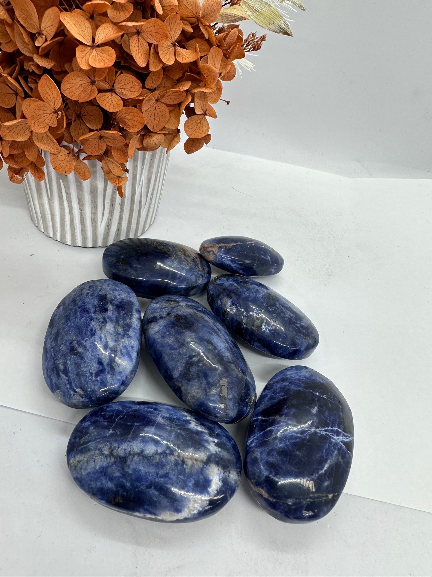 Sodalite Palm Stone