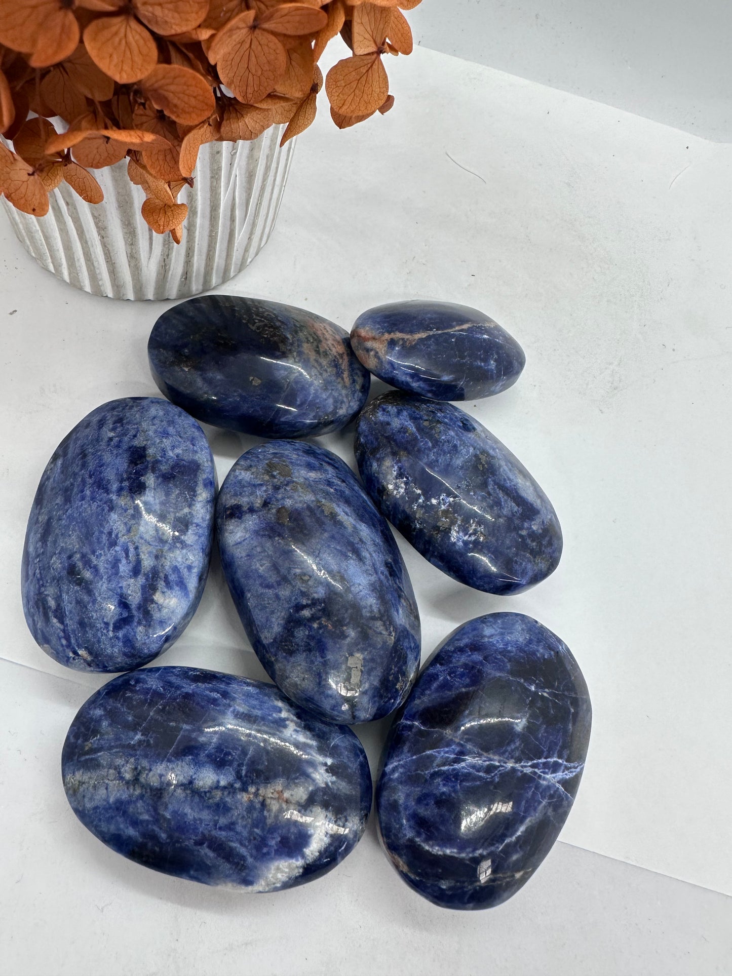 Sodalite Palm Stone