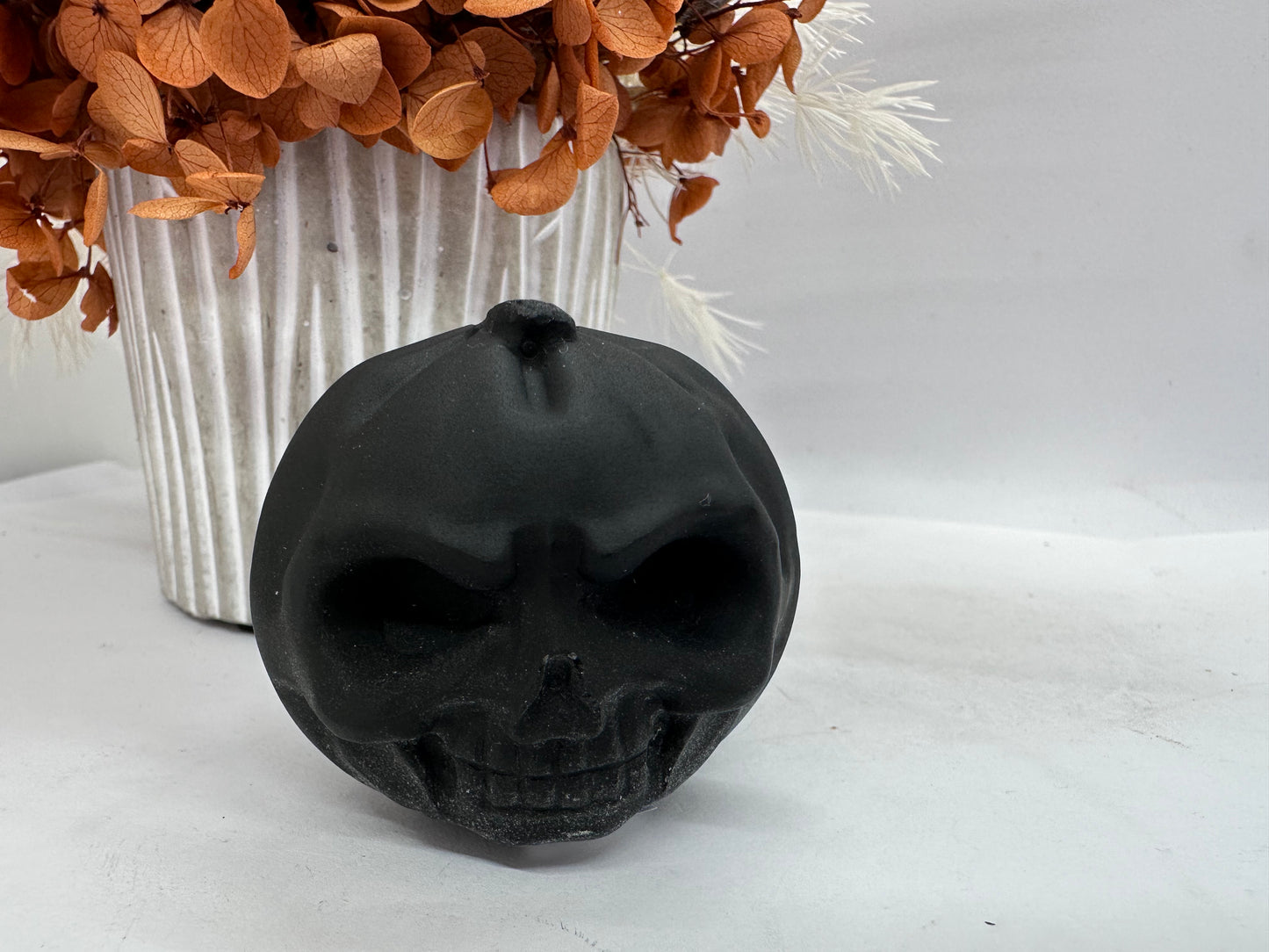 Pumpkin Skull Blk