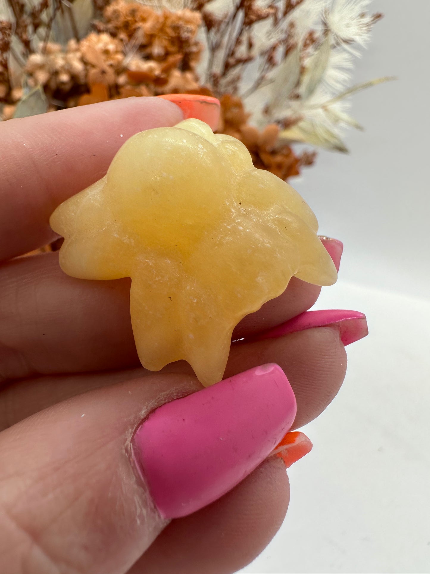 Orange Calcite Spider