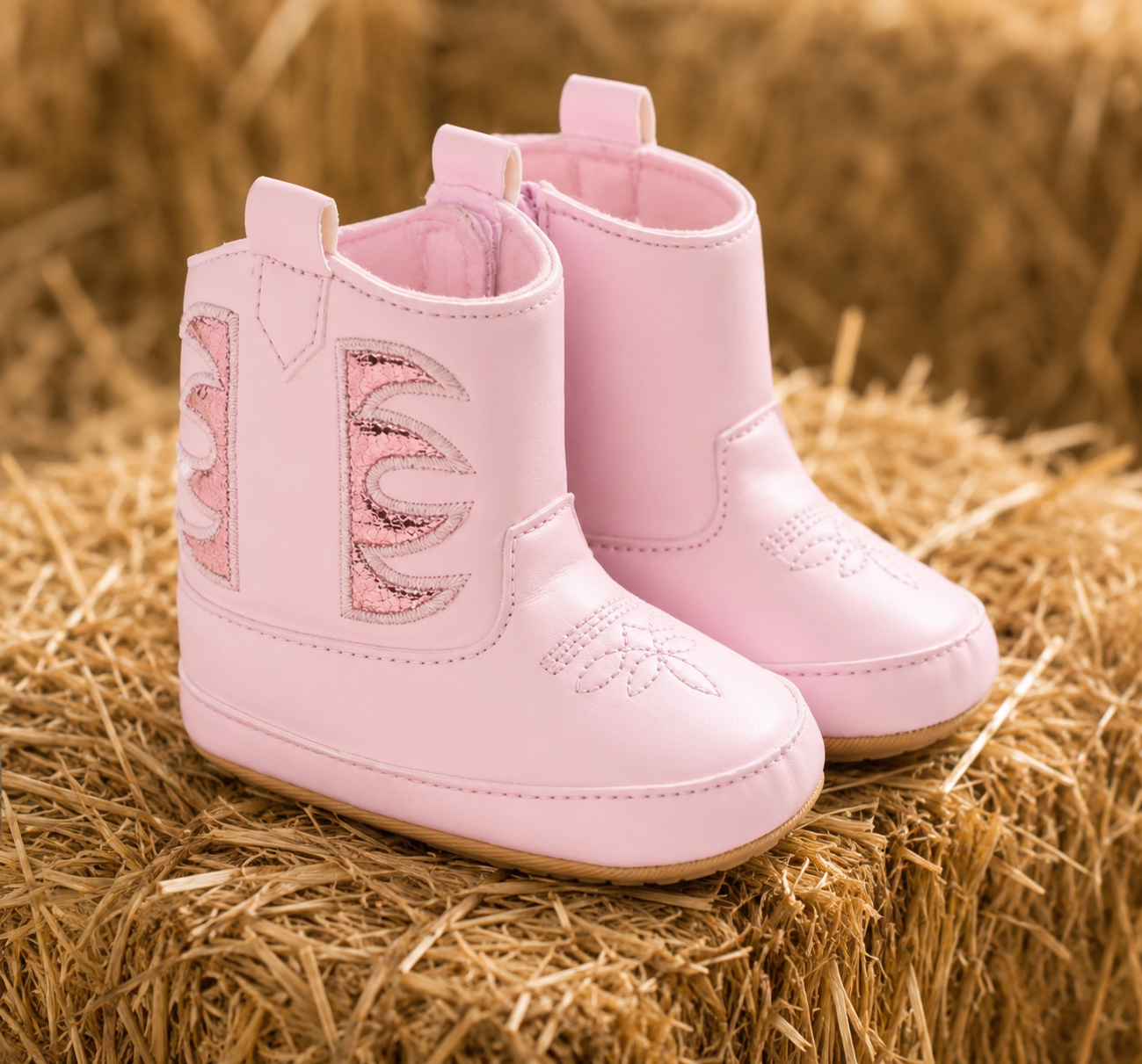 Glitter Baby Cowboy Boots