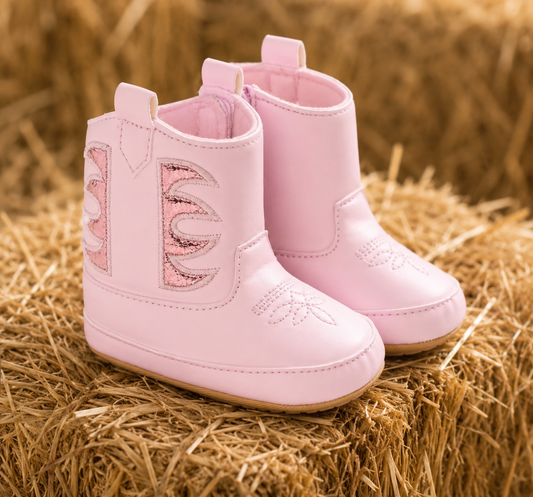 Glitter Baby Cowboy Boots