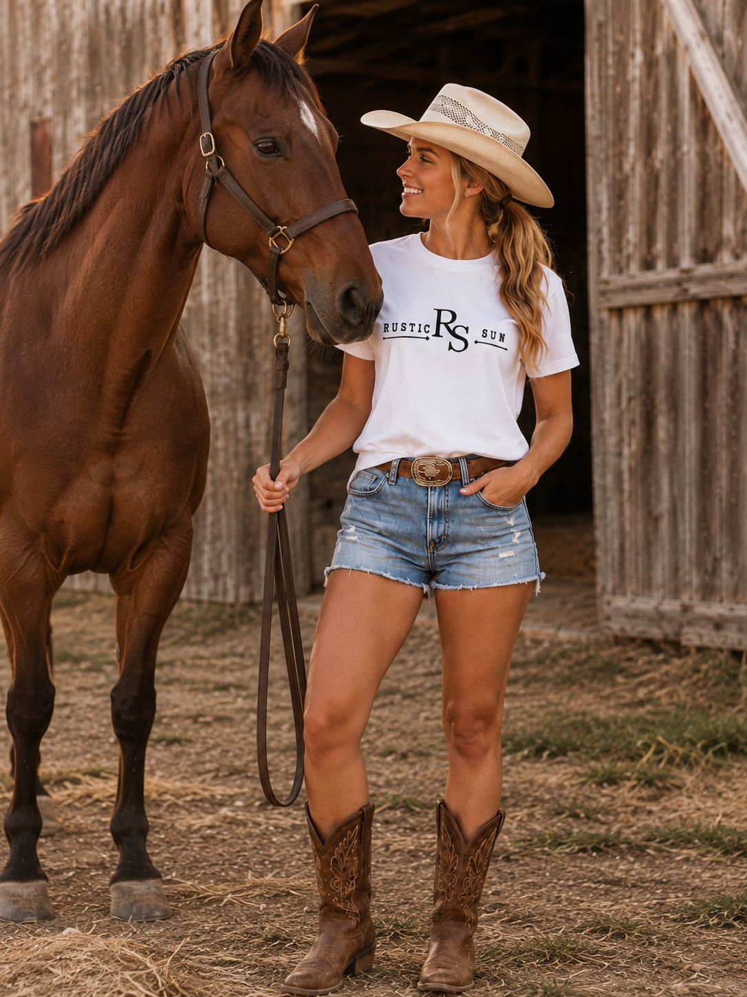 Lane Puff Print Logo Tshirt