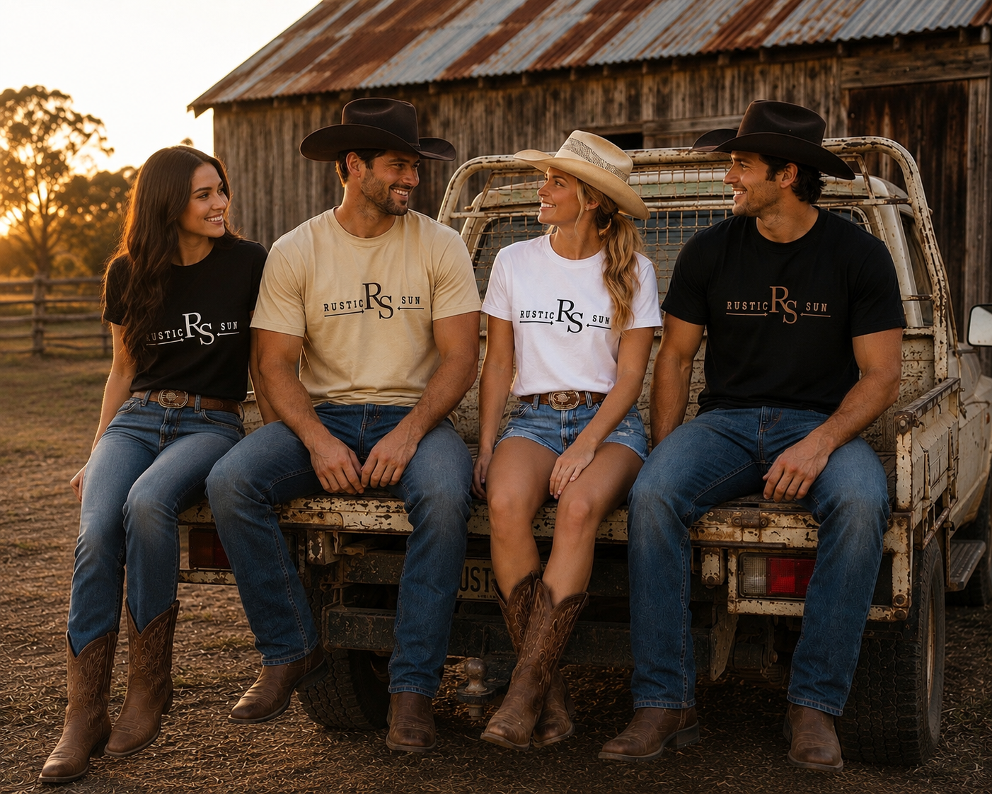 Lane Puff Print Logo Tshirt