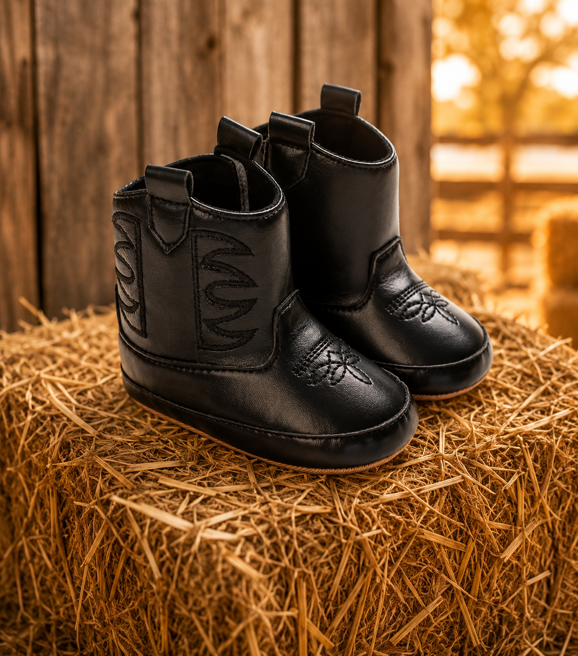 Glitter Baby Cowboy Boots
