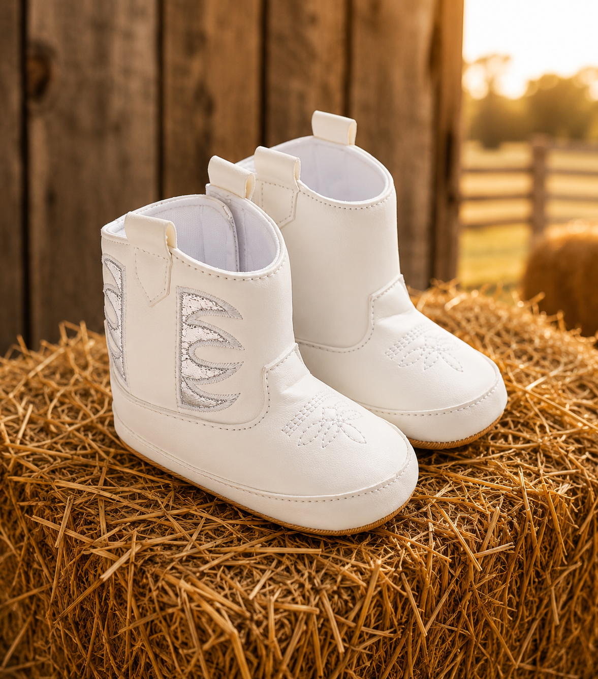 Glitter Baby Cowboy Boots